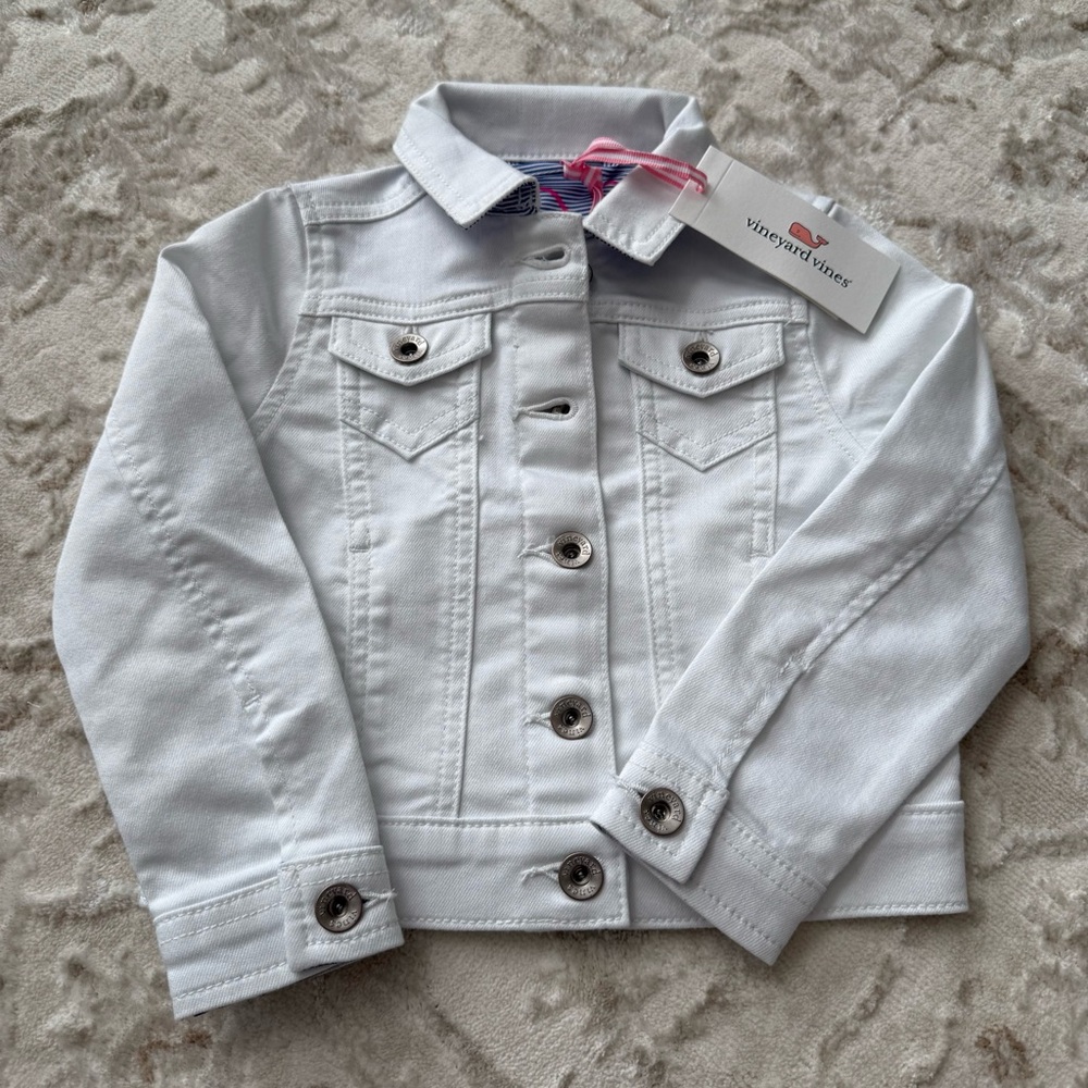 NWT Vineyard Vines Toddler Jean Jacket